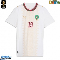 Marokko Youssef En-Nesyri #19 Bortedrakt Dame VM 2026 Kortermet
